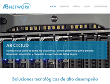 Tablet Screenshot of abnetworksa.com